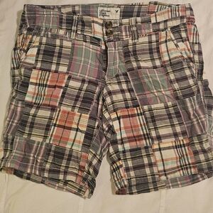 American Eagle Outfitters Multicolor Plaid Women's Shorts
